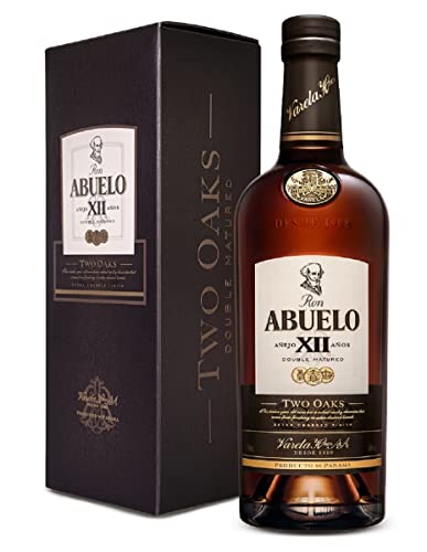 Ron Abuelo Añejo XII Años TWO OAKS Double Matured Rum (1 x 0.7 l)