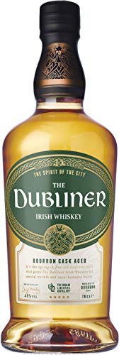 The Dubliner Irish Whiskey 40% vol., im Kentucky Bourbon Fass gereift, Aromen von Pfeffer und Honig (1 x0.7 l)