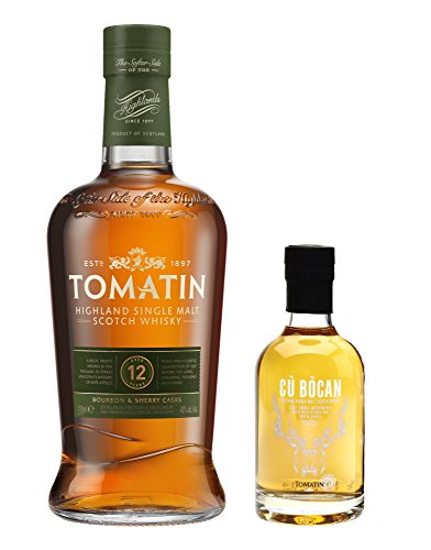 Tomatin 12 Jahre – 43% (1 x 0.7 l) + Cu Bocan Whisky (1 x 0.2 l)