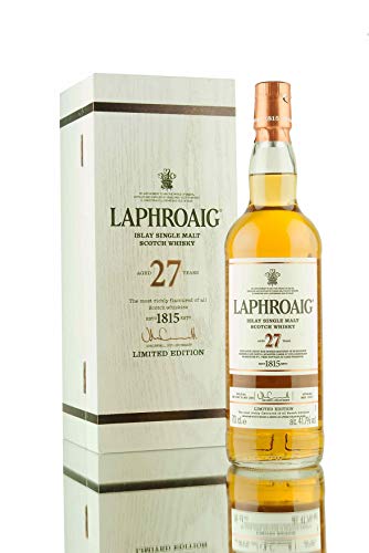 Laphroaig 27 Jahre (2017) – Single Islay Malt Whisky (1 X 0.7 L)