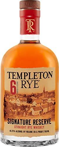 Templeton Rye Whiskey 6 Year , Roggen-Whiskey 45.75% vol.,