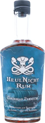 HeulNicht Rum – 42% (1x 0,7 L) Rum aus der Karibik, ideal als Geschenk