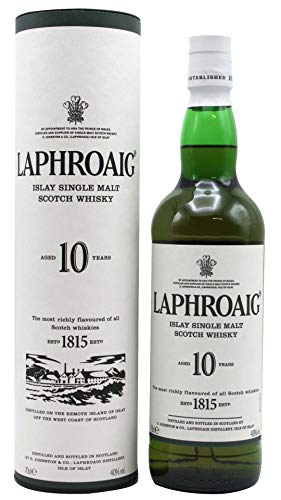 Laphroaig – Islay Single Malt (old bottling) – 10 year old Whisky
