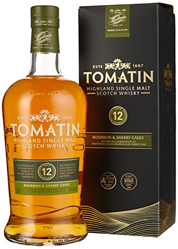 Tomatin 12 Years + GB Whisky (1 x 1000 ml)