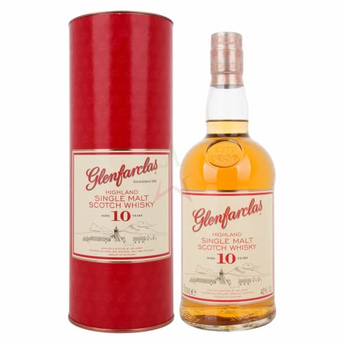 Glenfarclas 10 Years Old Highland Single Malt Scotch Whisky 40,00% 0,70 Liter