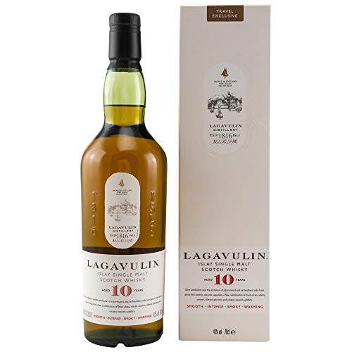 Lagavulin 10 Years Old Single Malt Whisky 43% Volume 0,7l in Geschenkbox Whisky