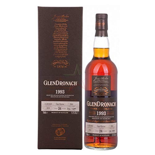 The GlenDronach 26 Years Old SINGLE CASK by BEIJA-FLOR & SILVER SEAL Sherry Butt 1993 55,3% Volume 0,7l in Geschenkbox Whisky