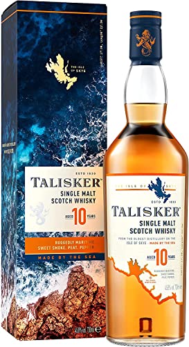 Talisker 10 Years Old Single Malt Whisky 45,8% Vol. 0,7 l + GB