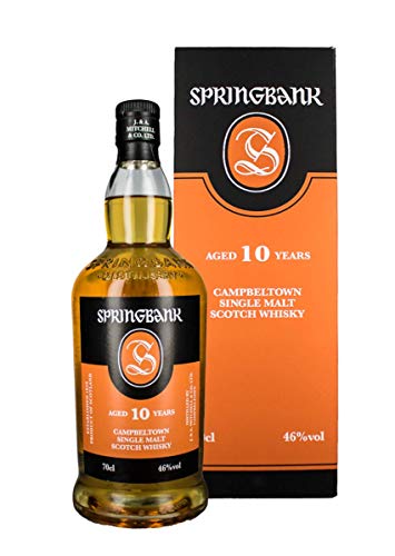 Springbank Springbank 10 Years Old Campbeltown Single Malt Scotch Whisky 46%, Volume 0.7 l in Geschenkbox