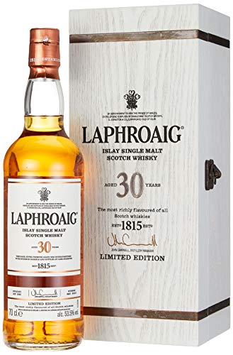 Laphroaig 30 Years Old Limited Edition Whisky mit Geschenkverpackung (1 x 0.7 l)