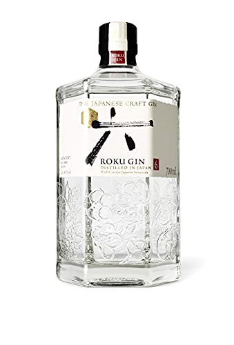 Roku The Japanese Craft Gin – 6 japanische Botanicals für einen perfekt ausbalancierten Geschmack, 43% Vol., 700ml