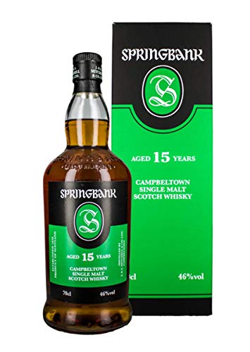 Springbank 15 Jahre Campbeltown Whisky 0,7l 46% ( 94,35 EUR / Liter)
