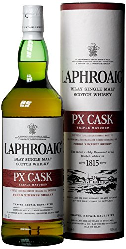 Laphroaig PX Cask mit Geschenkverpackung Whisky (1 x 1 l)