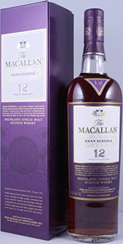Rarität: The Macallan Whisky Gran Reserva, 12 Jahre, Originalabfüllung incl. Geschenkbox 0,7l – 45,6% vol. – Highland Single Malt Scotch Whisky