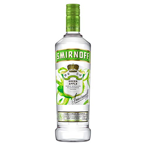 Smirnoff No. 21 Premium Vodka Flavour Green Apple (1 x 0.7 l)