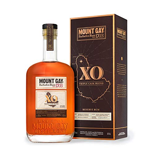 Mount Gay 1703 XO Triple Cask Blend 43% Volume 0,7l in Geschenkbox Rum