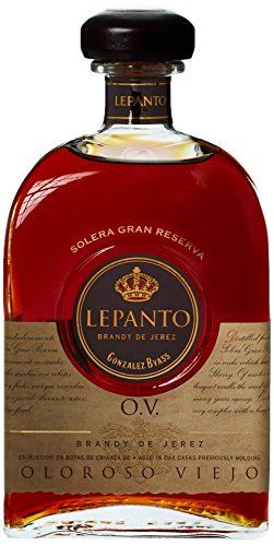 Lepanto, Solera Gran Reserva Brandy de Jerez, Oloroso Viejo, Bodega González Byass, in Geschenkverpackung (1 x 0.7 l)