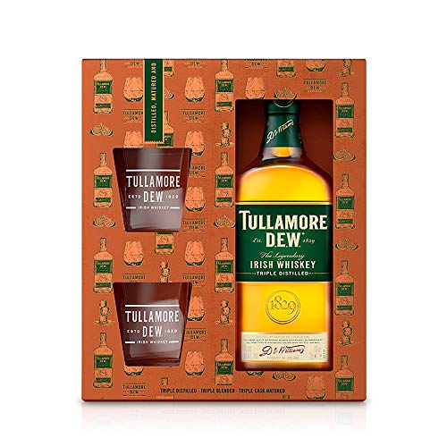 Tullamore Dew Set 0,7l Geschenkbox mit 2 Gläsern