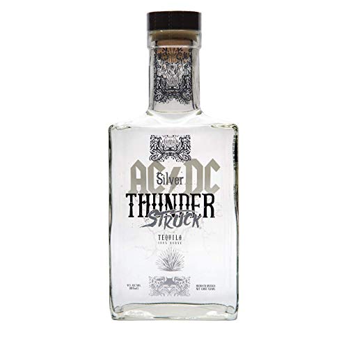 AC/DC Thunderstruck Tequila AC/DC Thunderstruck BLANCO Tequila de Agave Tequila (1 x 0.7 l)