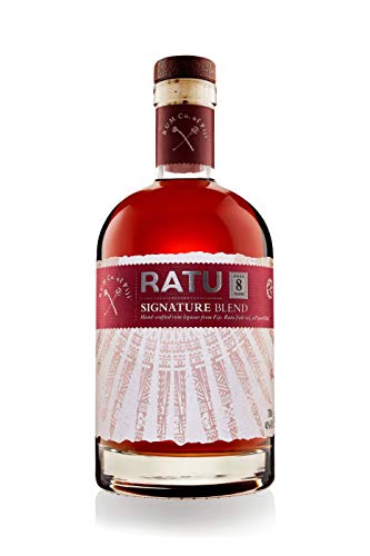 RATU Signature Blend 8 Jahre | 35% | 0,7 L | Gold prämierter Rum | süss & lecker