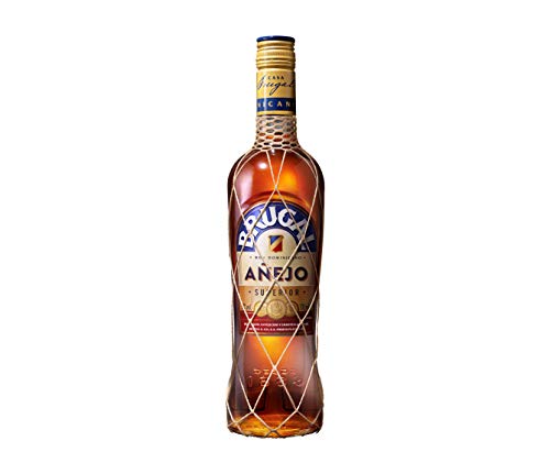 Brugal Añejo Premium Rum, milde Aromen mit Holznoten und Kokos für ausgewogene Drinks, 38% Vol, 1 x 0,7l