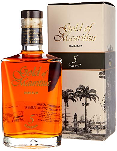 Gold of Mauritius Dark Rum 5 Solera Rum (1 x 0.7 l)