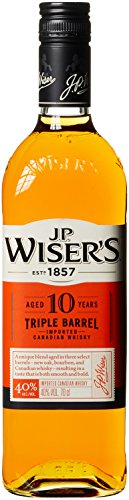 J.P.WISER'S 10 Jahre Triple Barrel Whisky (1x 0,7 l)