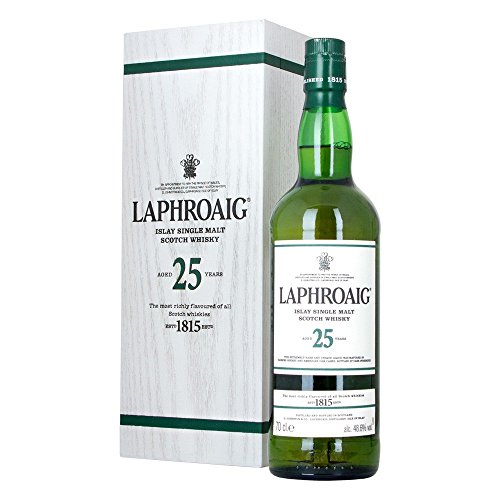 Laphroaig 25 Jahre Alt Islay Einzel Malt Scotch Whisky 70 cl