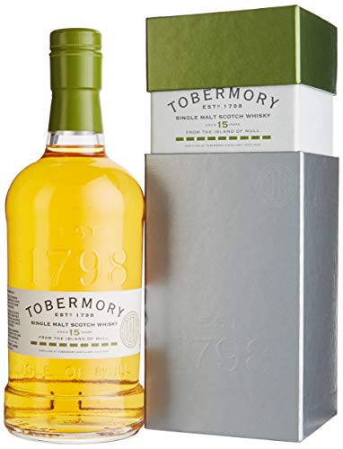 Tobermory 15 Years Old Spanish Oak Whisky (1 x 0.7 l)