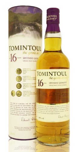 Tomintoul 16 Years Speyside Single Malt Scotch Whisky 40% 0,7l Flasche