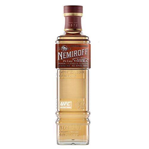 Nemiroff de Luxe Honey Pepper Flavoured Vodka Wodka (1 x 0.7 l)