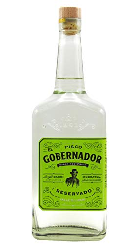EL GOBERNADOR PISCO (1x 0,7l) – die Fruchtigkeit Südamerikas – chilenischer Pisco aus dem Limarí Tal – 70cl mit 40% vol.