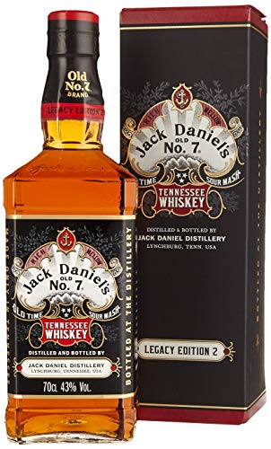 Jack Daniel's Legacy Edition 1905 – No 2 – limititierte Sonderedition in der Geschenkbox – Tennessee Whiskey – 43% Vol. (1 x 0.7l)