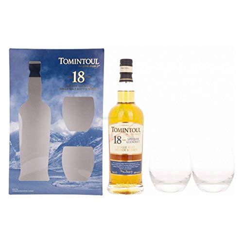 Tomintoul 18 Years Old Single Malt Scotch Whisky THE GENTLE DRAM (1 x 0.7 l)