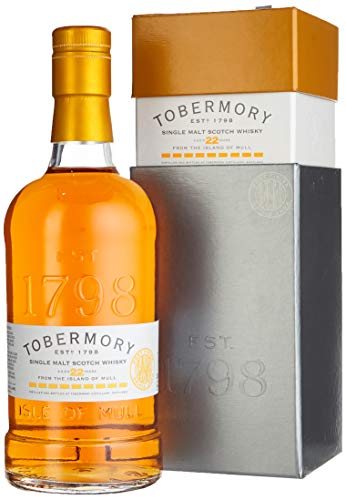 Tobermory 22 Years Old Port Finish Whiskey mit Geschenkverpackung (1 x 0.7 l)